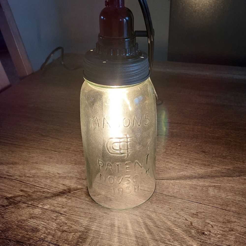 Farmhouse Style Lamp - Picture 2 of 2